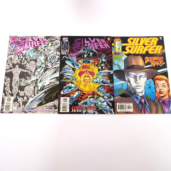 Silver Surfer Lot of 6 105 108 110 114 116 129 Marvel Comics VF 1995-1998 - Picture 4 of 5